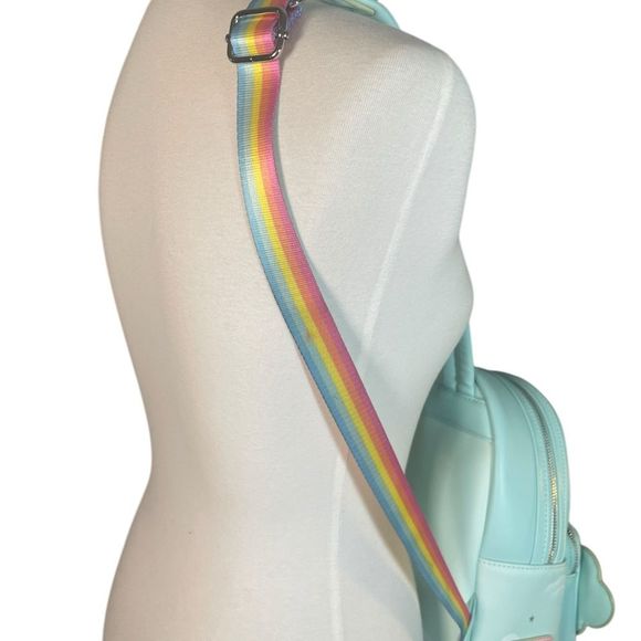 Loungefly My Little Pony Starshine Rainbow Mini Backpack Pegasus Pale blue green - Picture 12 of 14